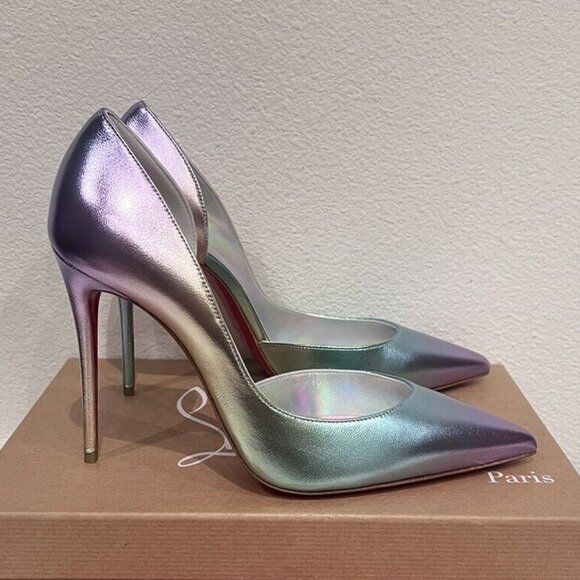 NIB Christian Louboutin IRIZA 100 Licorne So Kate Pigalle Follies Heel Pump 39 - Picture 5 of 12